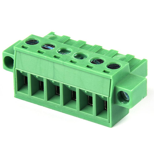 Bloc de jonction enfichable - F75-6-5.08 - Dongguanshi Welink Electronic Technology Co.,Ltd - à connexion à vis