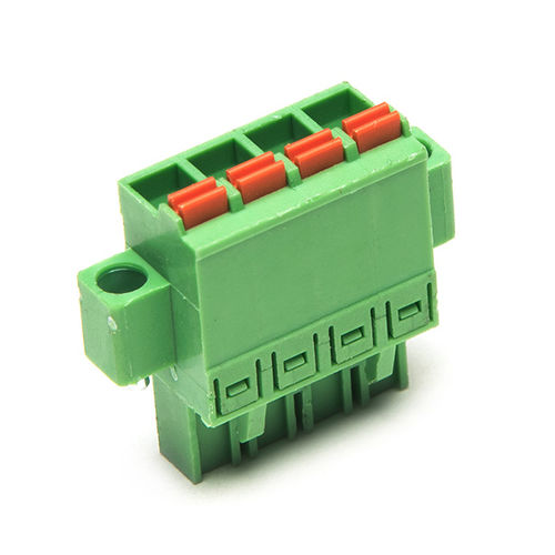 Bloc de jonction enfichable - F75-L-5.08 - Dongguanshi Welink Electronic Technology Co.,Ltd - sans vis