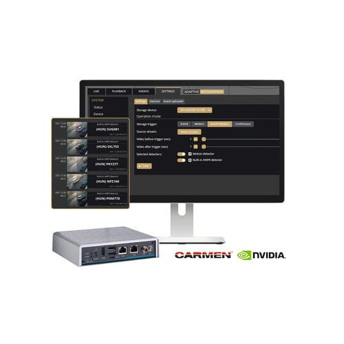 Système de caméra pour trafic intelligent - Carmen® BOX - Adaptive Recognition - pour la surveillance du trafic / de sécurité / de vidéosurveillance
