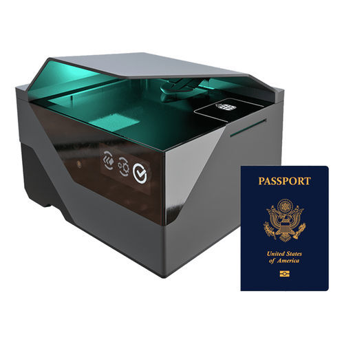 Lecteur pour identification à poser - Osmond - Adaptive Recognition - pour carte d'identité / pour passeport / de gestion de visiteur