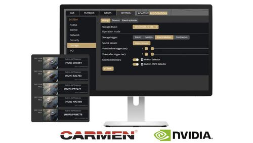 Logiciel d'analyse de données - Carmen&reg; Nano - Adaptive Recognition - de gestion de contrôle d'accès et de sécurité / d'analyse d'image / de supervision