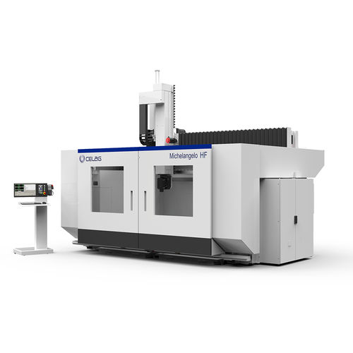 Centre d'usinage CNC 5 axes - MICHELANGELO HF - Celag Srl - vertical / pour composites / pour le bois
