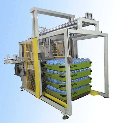 Embarquetteuse / palettiseur robotisée - PTP-220 - Dongguan JinJun Machinery Co., Ltd. - automatique / pour l'industrie du soufflage / pour l'industrie de la mise en bouteille
