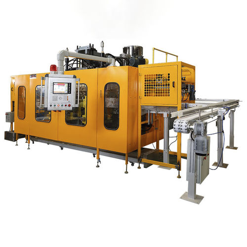 Extrudeuse-souffleuse - DKB-10L - Dongguan JinJun Machinery Co., Ltd. - pour PP / pour PE / pour PVC