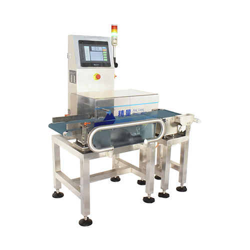 Trieuse pondérale pour crème cosmétique - JLCW-1KG - Zhongshan Jingliang Weighing Instrument Co.,Ltd. - pour ligne de production / avec convoyeur à bande / avec tableau de commande à écran tactile