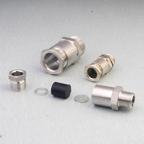 Presse-étoupe antidéflagrant - JX-4-EX series - YUEQING JIXIANG CONNECTOR CO., LTD - en acier inoxydable / IP66 / fileté
