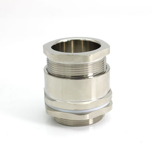 Presse-étoupe antidéflagrant - JX-A2F series - YUEQING JIXIANG CONNECTOR CO., LTD - en laiton nickelé / IP66 / fileté