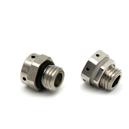 Bouchon d'évent - JX-M-BVP series - YUEQING JIXIANG CONNECTOR CO., LTD - hexagonal / fileté / en laiton nickelé