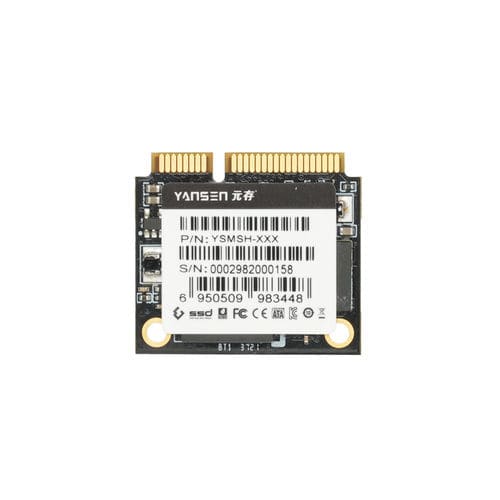 SSD SATA III - YSMSH-XXX - KingSpec - interne / mSATA / half-slim