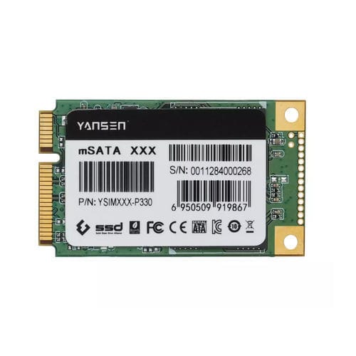 SSD SATA III - YSIMXXX-P330 - KingSpec - interne / mSATA / industriel
