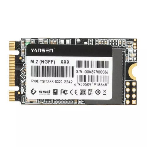 SSD SATA III - YSITXXX-S320 2242 - KingSpec - interne / M.2 / industriel
