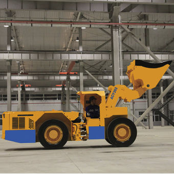 Dumper sur pneus -  ACY202 - Beijing Anchises Technology Co., Ltd. - thermique / à déchargement frontal / 4 roues motrices