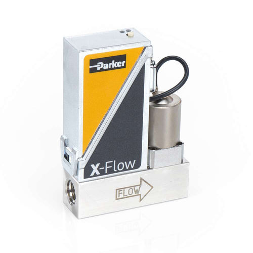 Régulateur de débit massique thermique - X-Flow - Parker Precision fluidics Division - pour gaz / en acier inoxydable / numérique