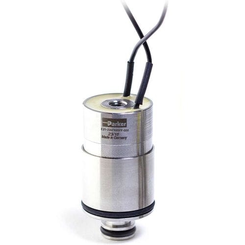 Électrovanne à cartouche - C21 - Parker Precision fluidics Division - 2 voies / NF / pour gaz