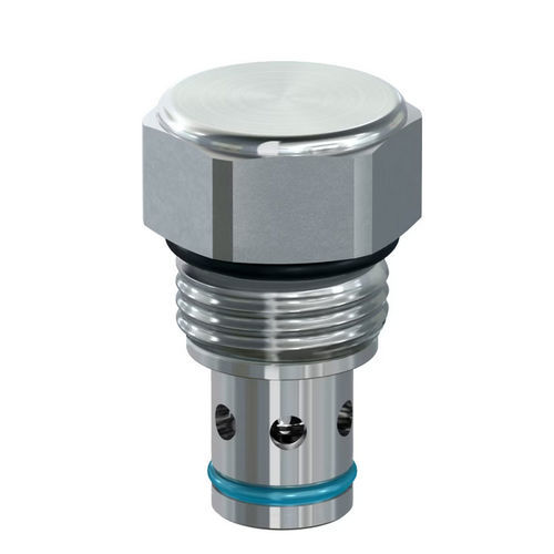 Clapet anti-retour à bille - CVH201P65V - Parker Precision fluidics Division - à soupape / de décolmatage / à ressort