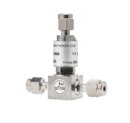 Électrovanne 2 voies - 099-0 series - Parker Precision fluidics Division - NF / pour gaz / compacte