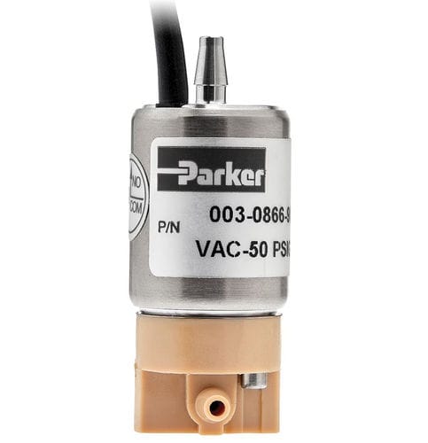 Électrovanne 2/3 voies - 003-0 series - Parker Precision fluidics Division - NF / pour eau / en plastique