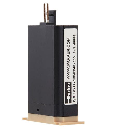 Électrovanne à diaphragme - LQX12 series - Parker Precision fluidics Division - 3 voies / NF / air