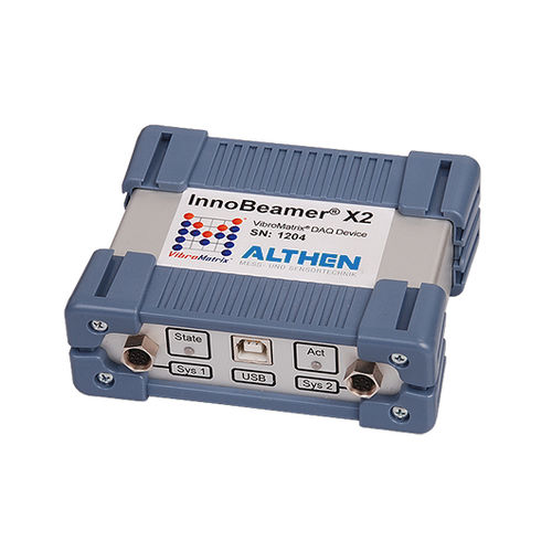 Vibromètre de surveillance de machine - VibroMatrix® InnoBeamer® X2 - Althen sensors - haute précision / numérique