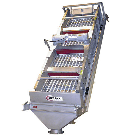 Crible par voie humide - HIGH SHEAR - Derrick - pour produits en vrac / à simple étage
