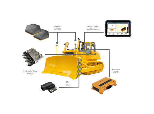 Système de contrôle pour bouteur - ECS-D60 - SatLab Geosolutions AB - de nivellement