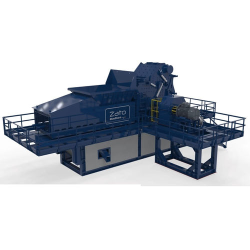 Broyeur de déchets - Blue Shark FP  - ZATO srl Unipersonale - pour métaux / à marteaux / horizontal