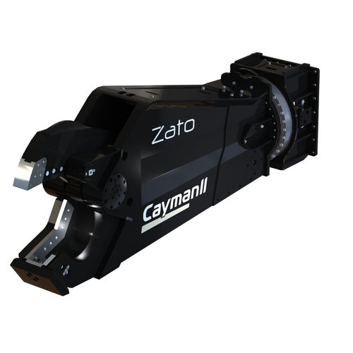 Cisaille de démolition hydraulique - Cayman - ZATO srl Unipersonale - pour excavatrice / pour rail / pour ferraille