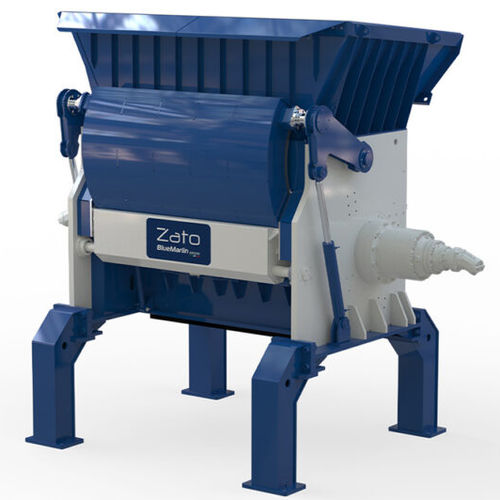 Déchiqueteur secondaire - Blue Marlin PS 2800/835 - ZATO srl Unipersonale - à 1 arbre / pour le bois / métal