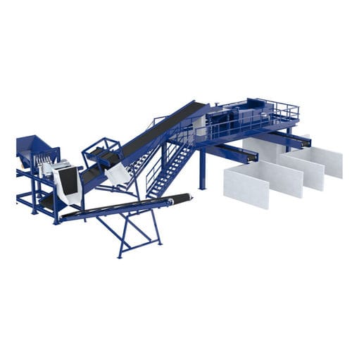 Crible de tri - BLUE SORTER 40 - ZATO srl Unipersonale - de process / vibrant / pour déchets