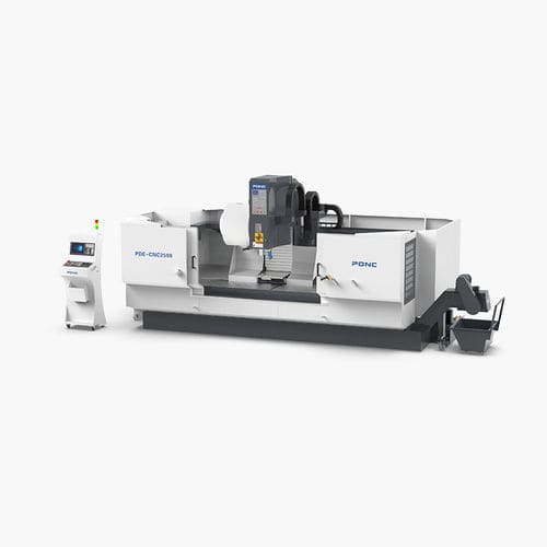 Centre d'usinage 3 axes - PDE - PONC CNC - vertical / pour acier / pour cuivre
