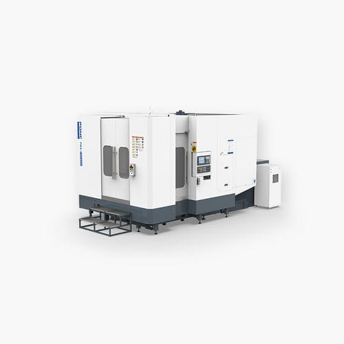 Centre d'usinage CNC horizontal - PWA-8050 - PONC CNC - 5 axes / BT 40 / 32 outils