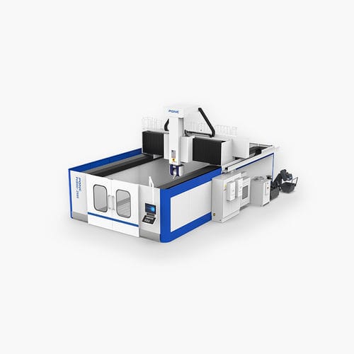 Centre d'usinage CNC 5 axes - PHB5D-3040/60/80 - PONC CNC - vertical / pour alliage d'aluminium / pour acier