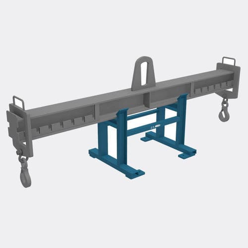 Support de poutre - Axzion GmbH - de charge / en métal / élévateur