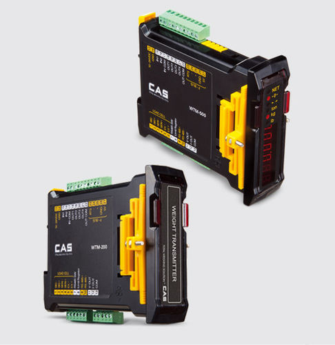 Transmetteur de pesage à sortie analogique - WTM series - CAS - Ethernet / monté sur rail DIN / rapide