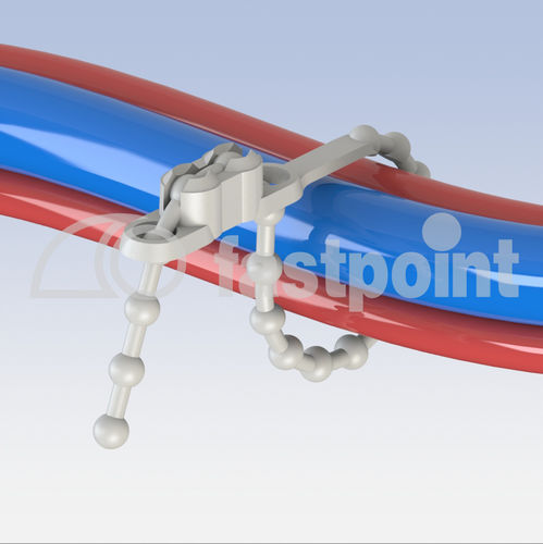 Collier de câblage en plastique - 10726EA00 - Fastpoint Srl - à perles