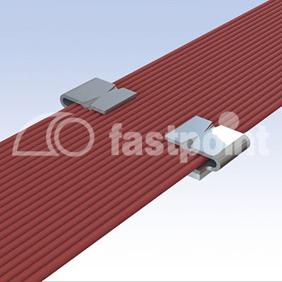 Clip pour câble plat - 760 series - Fastpoint Srl - en polyéthylène / en aluminium / de fixation