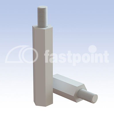 Entretoise en plastique - 5691AA00 - Fastpoint Srl - hexagonale