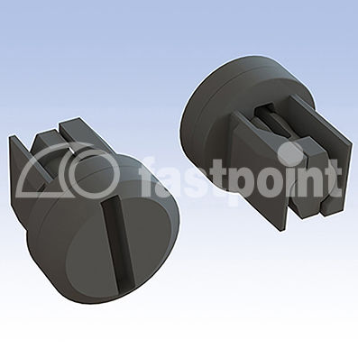 Loquet 1/4 tour - 8093AA01 - Fastpoint Srl - plastique