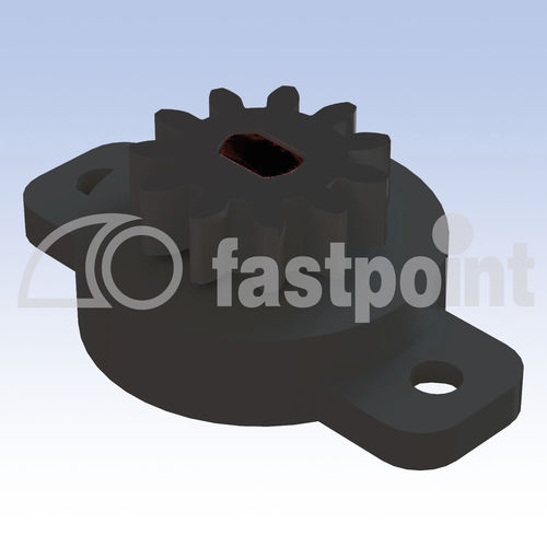Amortisseur rotatif - 1229 series - Fastpoint Srl - mécanique / en ABS / miniature