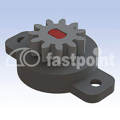 Amortisseur rotatif - 592 series - Fastpoint Srl - mécanique / en caoutchouc silicone