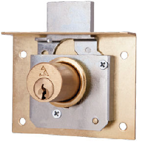 Serrure à clé - DL-07 - Ahram security group - pour tiroir / pour meuble en bois / en laiton
