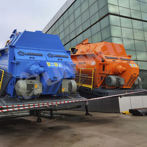 Bétonnière mobile - UMIX TS series - Umman Concrete Batching Plants - automatique / horizontale / 2 axes