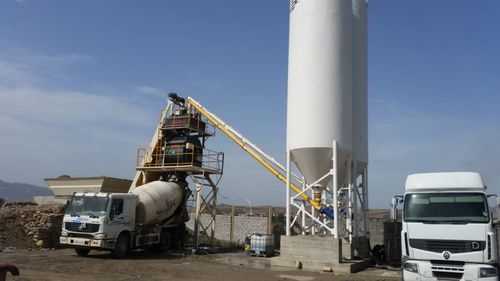 Centrale à béton compacte - UC100 - Umman Concrete Batching Plants - semi-mobile / continue / spéciale