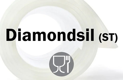 Feuille en caoutchouc en silicone - DIAMONDSIL (ST) - Trelleborg Sheeting and Matting - de qualité alimentaire / pour températures élevées / résistant à l'huile