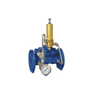 Soupape de décharge rapide - HM-SR - Tecnidro - pour eau / haute pression / pour circuit d'eau