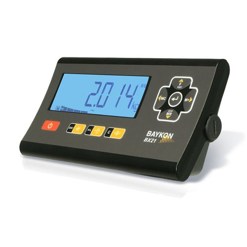 Indicateur de pesage affichage LCD - Baykon BX21 - AWM Ltd - encastrable / mural / programmable