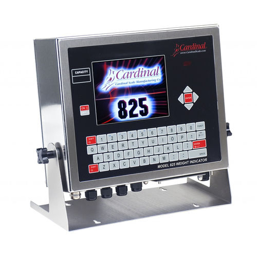 Indicateur de pesage pour trieuse pondérale - Cardinal 825 Spectrum - AWM Ltd - affichage LCD / benchtop / IP66