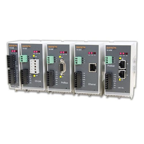 Transmetteur de pesage numérique - TX4 series - AWM Ltd - Modbus RTU / Ethernet / sur rail DIN