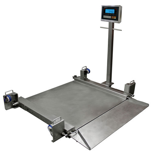 Balance à plate-forme - MODI  - AWM Ltd - avec afficheur LCD / en acier inoxydable / étanche