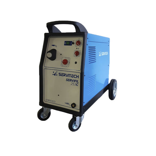Poste à souder MIG-MAG - Servifil 253C - SERVITECH GROUP - monophasé / portable / entraînement du fil à 4 galets